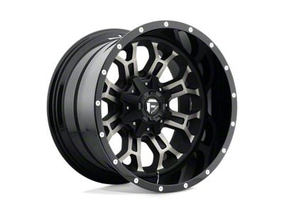 Fuel Wheels Crush Gloss Machined Double Dark Tint 6-Lug Wheel; 20x10; -19mm Offset (21-25 Tahoe)