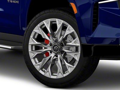 Fuel Wheels Flame Platinum 6-Lug Wheel; 22x12; -44mm Offset (21-25 Tahoe)
