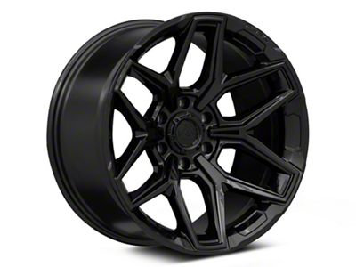 Fuel Wheels Fusion Forged Flux Gloss Black 6-Lug Wheel; 18x9; 30mm Offset (21-23 Tahoe)
