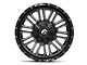 Fuel Wheels Hardline Gloss Black Milled 6-Lug Wheel; 18x9; 2mm Offset (21-24 Tahoe)