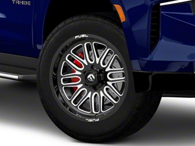 Fuel Wheels Ignite Gloss Black Milled 6-Lug Wheel; 20x9; 19mm Offset (21-25 Tahoe)