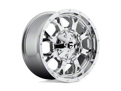 Fuel Wheels Krank Chrome 6-Lug Wheel; 17x9; 20mm Offset (21-25 Tahoe)