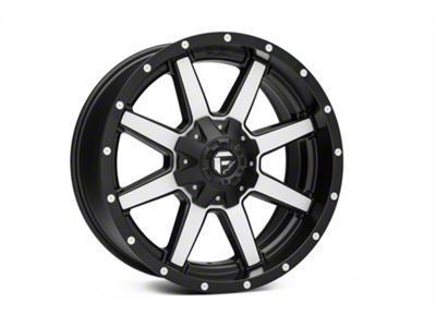 Fuel Wheels Maverick Matte Black Machined 6-Lug Wheel; 20x9; 1mm Offset (21-25 Tahoe)