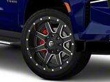 Fuel Wheels Maverick Matte Black Milled 6-Lug Wheel; 22x10; -24mm Offset (21-26 Tahoe)