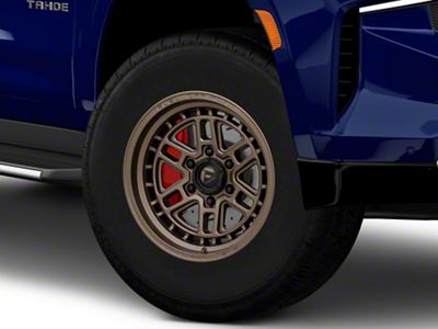 Fuel Wheels Nitro Matte Bronze 6-Lug Wheel; 17x9; -12mm Offset (21-25 Tahoe)