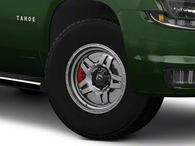Fuel Wheels Oxide Matte Gunmetal 6-Lug Wheel; 17x9; -38mm Offset (15-20 Tahoe)