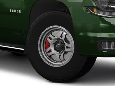 Fuel Wheels Oxide Matte Gunmetal 6-Lug Wheel; 17x9; -38mm Offset (15-20 Tahoe)