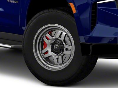 Fuel Wheels Oxide Matte Gunmetal 6-Lug Wheel; 18x9; -12mm Offset (21-25 Tahoe)