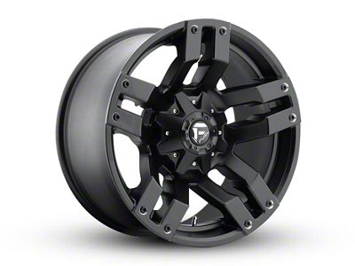 Fuel Wheels Pump Matte Black 6-Lug Wheel; 20x10; -24mm Offset (21-25 Tahoe)