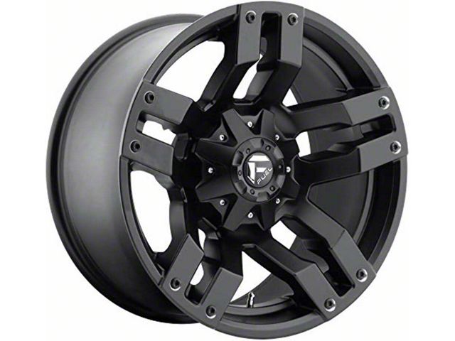 Fuel Wheels Pump Matte Black 6-Lug Wheel; 20x9; 1mm Offset (21-24 Tahoe)