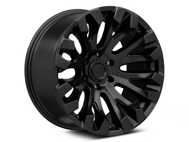 Fuel Wheels Quake Blackout 6-Lug Wheel; 20x10; -18mm Offset (21-24 Tahoe)