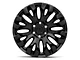 Fuel Wheels Quake Blackout 6-Lug Wheel; 20x10; -18mm Offset (21-24 Tahoe)