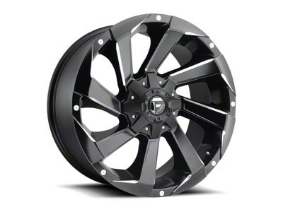 Fuel Wheels Razor Matte Black Milled 6-Lug Wheel; 18x9; 20mm Offset (21-25 Tahoe)
