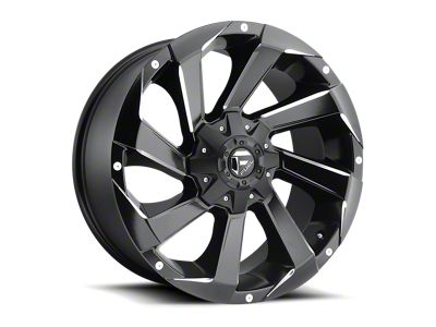 Fuel Wheels Razor Matte Black Milled 6-Lug Wheel; 20x9; 20mm Offset (21-25 Tahoe)