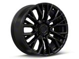 Fuel Wheels Rebar Blackout 6-Lug Wheel; 20x9; 20mm Offset (21-26 Tahoe)