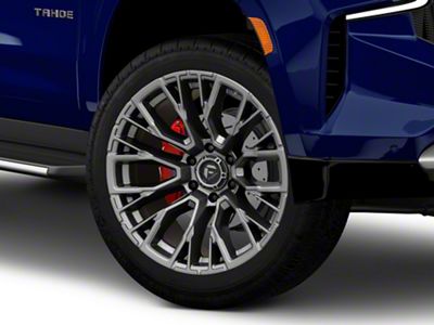 Fuel Wheels Rebar Matte Gunmetal 6-Lug Wheel; 22x12; -44mm Offset (21-25 Tahoe)