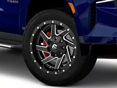 Fuel Wheels Renegade Matte Black Milled 6-Lug Wheel; 20x10; -18mm Offset (21-26 Tahoe)