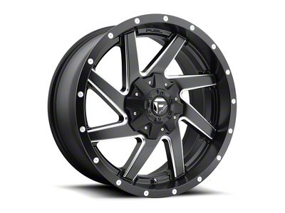 Fuel Wheels Renegade Matte Black Milled 6-Lug Wheel; 20x9; 20mm Offset (21-25 Tahoe)