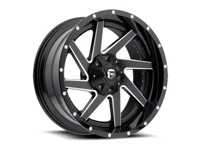 Fuel Wheels Renegade Matte Black Milled 6-Lug Wheel; 22x12; -44mm Offset (21-25 Tahoe)