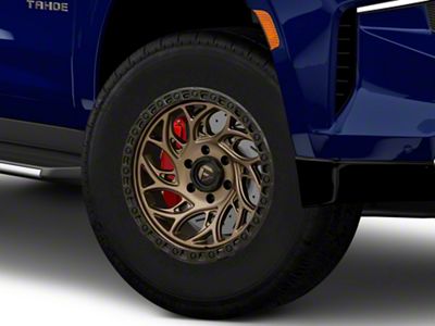 Fuel Wheels Runner OR Bronze with Black Ring 6-Lug Wheel; 18x9; 1mm Offset (21-25 Tahoe)