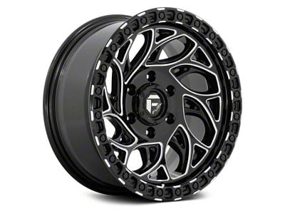 Fuel Wheels Runner OR Gloss Black Milled 6-Lug Wheel; 17x9; -12mm Offset (15-20 Tahoe)