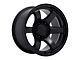 Fuel Wheels Rush Satin Black 6-Lug Wheel; 18x9; 20mm Offset (21-24 Tahoe)