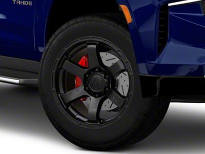 Fuel Wheels Rush Satin Black 6-Lug Wheel; 20x9; 1mm Offset (21-25 Tahoe)