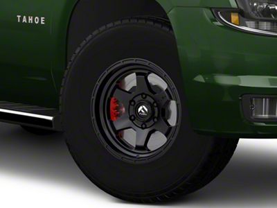 Fuel Wheels Shok Matte Black 6-Lug Wheel; 17x9; 20mm Offset (15-20 Tahoe)