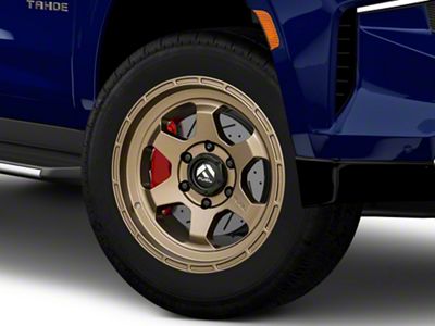 Fuel Wheels Shok Matte Bronze 6-Lug Wheel; 20x9; 19mm Offset (21-25 Tahoe)