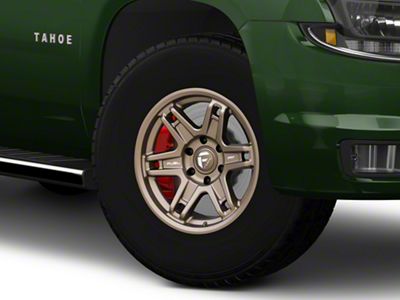 Fuel Wheels Slayer Matte Bronze 6-Lug Wheel; 17x8.5; -15mm Offset (15-20 Tahoe)