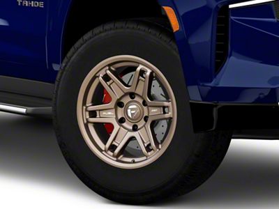 Fuel Wheels Slayer Matte Bronze 6-Lug Wheel; 18x8.5; 1mm Offset (21-25 Tahoe)