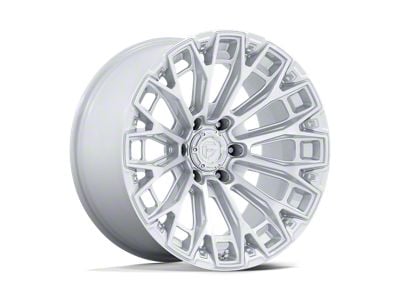 Fuel Wheels Trax Gloss Silver with Machined Face 6-Lug Wheel; 17x9; 20mm Offset (21-25 Tahoe)