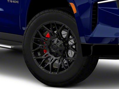 Fuel Wheels Twitch Gloss Black 6-Lug Wheel; 20x10; -18mm Offset (21-25 Tahoe)