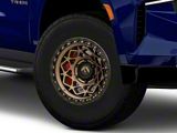 Fuel Wheels Unit Bronze with Matte Black Ring 6-Lug Wheel; 17x9; 1mm Offset (21-26 Tahoe)