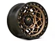 Fuel Wheels Unit Bronze with Matte Black Ring 6-Lug Wheel; 17x9; 1mm Offset (21-24 Tahoe)