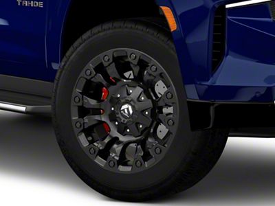 Fuel Wheels Vapor Matte Black 6-Lug Wheel; 20x9; 1mm Offset (21-25 Tahoe)