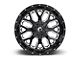 Fuel Wheels Titan Gloss Black Milled 6-Lug Wheel; 20x10; -18mm Offset (14-18 Silverado 1500)