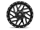 Fuel Wheels Triton Gloss Black Milled 5-Lug Wheel; 20x10; -18mm Offset (09-18 RAM 1500)