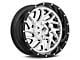 Fuel Wheels Triton Chrome with Gloss Black Lip 6-Lug Wheel; 22x10; -13mm Offset (07-13 Silverado 1500)
