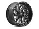Fuel Wheels Triton Gloss Black Milled 6-Lug Wheel; 20x10; -18mm Offset (14-18 Sierra 1500)