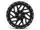 Fuel Wheels Triton Gloss Black Milled 6-Lug Wheel; 22x12; -43mm Offset (14-18 Silverado 1500)