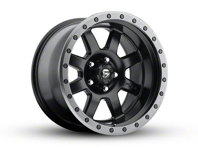 Fuel Wheels Trophy Matte Black 6-Lug Wheel; 18x10; -12mm Offset (07-13 Silverado 1500)