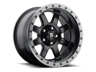 Fuel Wheels Trophy Matte Black 6-Lug Wheel; 18x10; -12mm Offset (07-13 Sierra 1500)