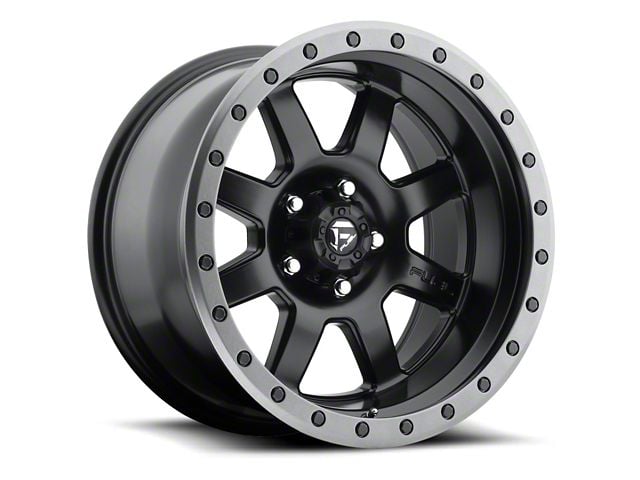 Fuel Wheels Trophy Matte Black 6-Lug Wheel; 18x10; -12mm Offset (19-24 Sierra 1500)