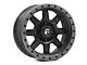 Fuel Wheels Trophy Matte Black with Anthracite Ring 6-Lug Wheel; 17x8.5; 6mm Offset (09-14 F-150)