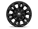 Fuel Wheels Vapor Matte Black 5-Lug Wheel; 17x9; 1mm Offset (09-18 RAM 1500)