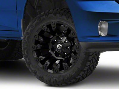 Fuel Wheels Vapor Matte Black 5-Lug Wheel; 20x10; -18mm Offset (09-18 RAM 1500)