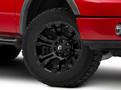 Fuel Wheels Vapor Matte Black 6-Lug Wheel; 20x12; -44mm Offset (04-08 F-150)
