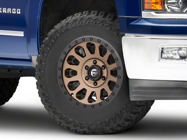 Fuel Wheels Vector Bronze 6-Lug Wheel; 18x9; 1mm Offset (14-18 Silverado 1500)