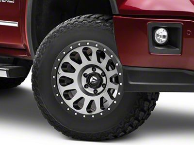 Fuel Wheels Vector Gun Metal 6-Lug Wheel; 17x9; -12mm Offset (14-18 Sierra 1500)